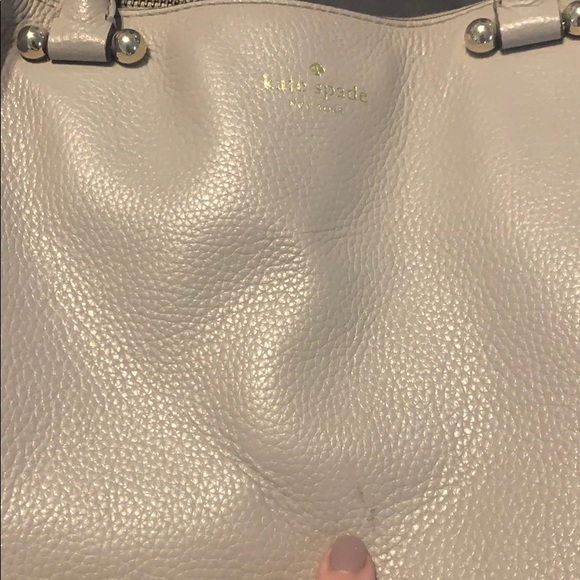 Taupe Kate Spade Work Purse - Picture 3 of 7